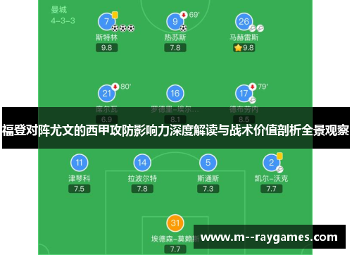 福登对阵尤文的西甲攻防影响力深度解读与战术价值剖析全景观察 福登对阵尤文的西甲攻防影响力深度解读与战术价值剖析全景观察